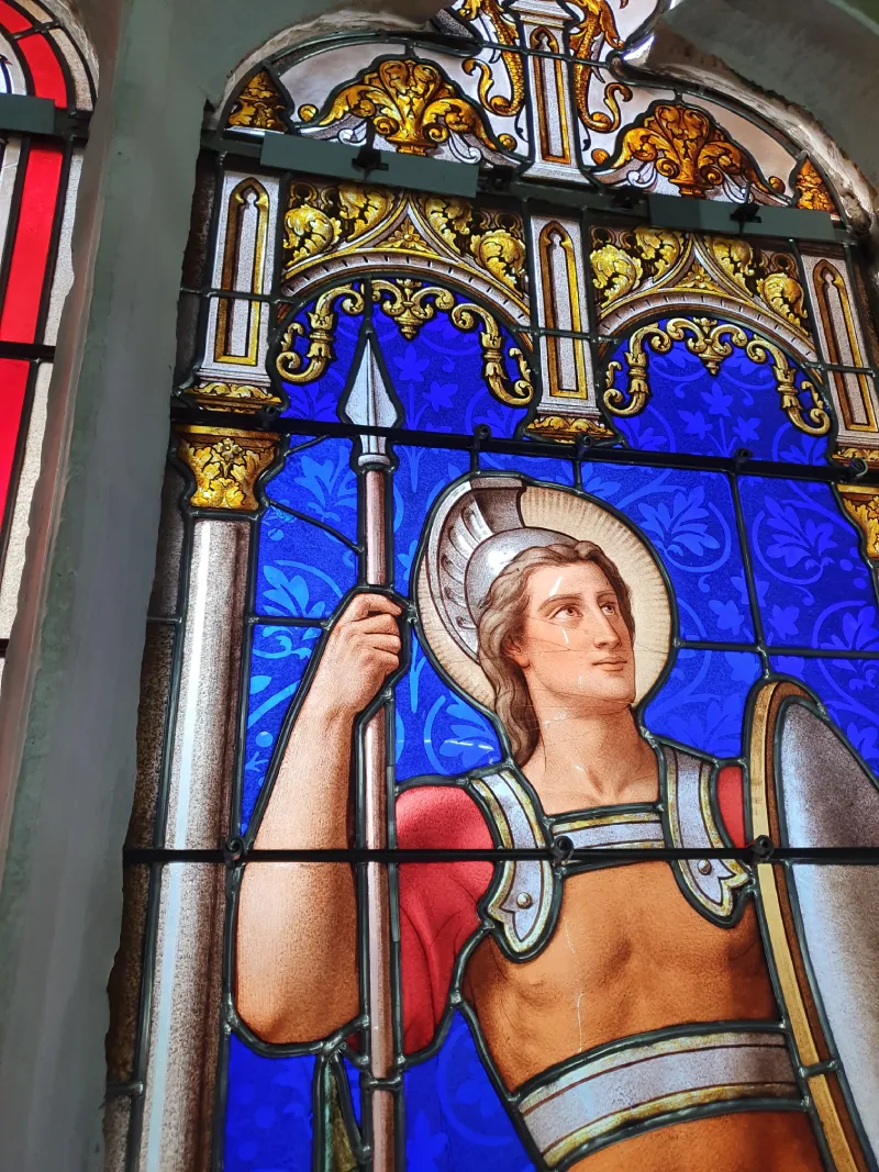 Vitrail d'église