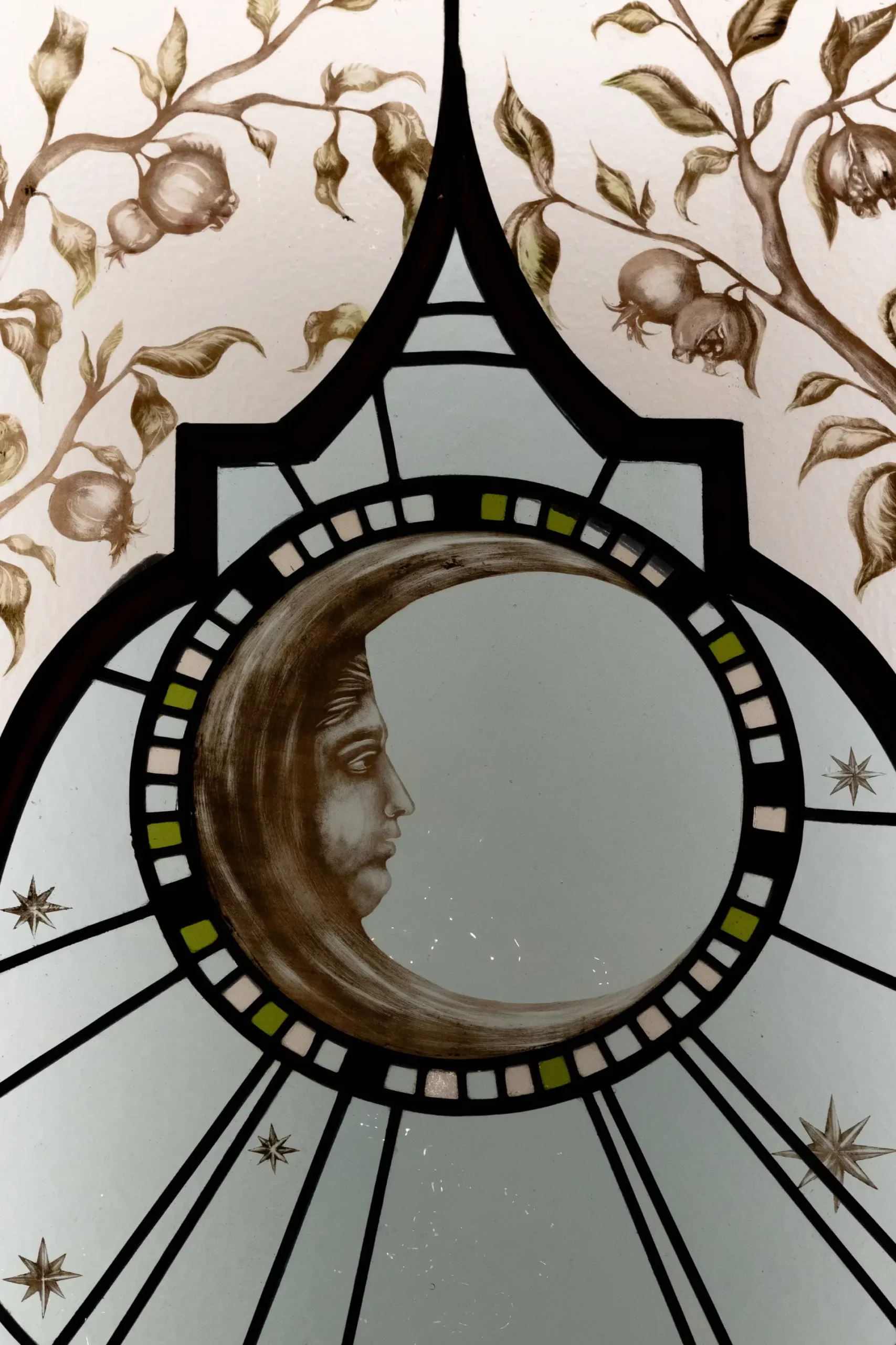 Vitrail motifs lune